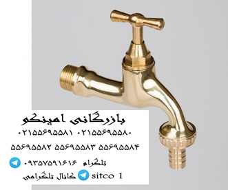 شیر شلنگی برنجی