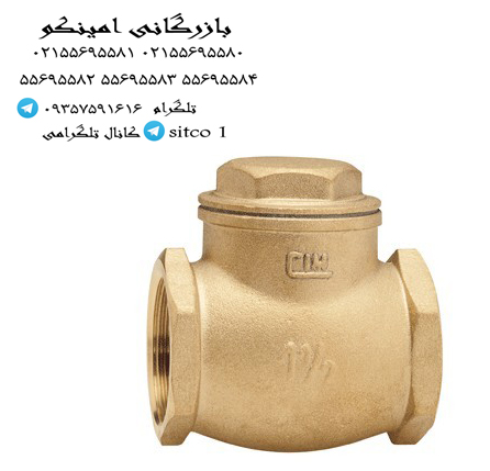 شیر یکطرفه دریچه ای لولایی