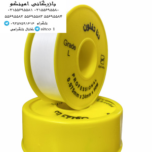 نوار تفلون پهن 50 متری عرض 24 دنا